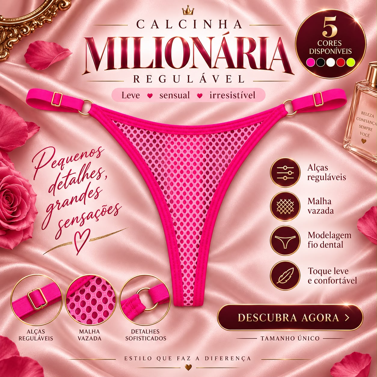 Calcinha Milionária Telinha - foto 6