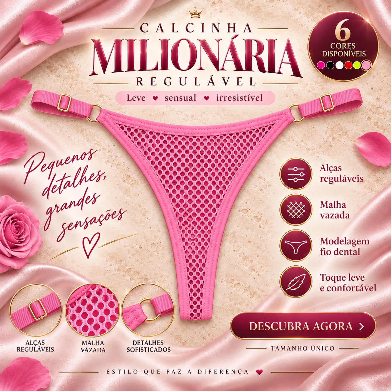 Calcinha Milionária Telinha